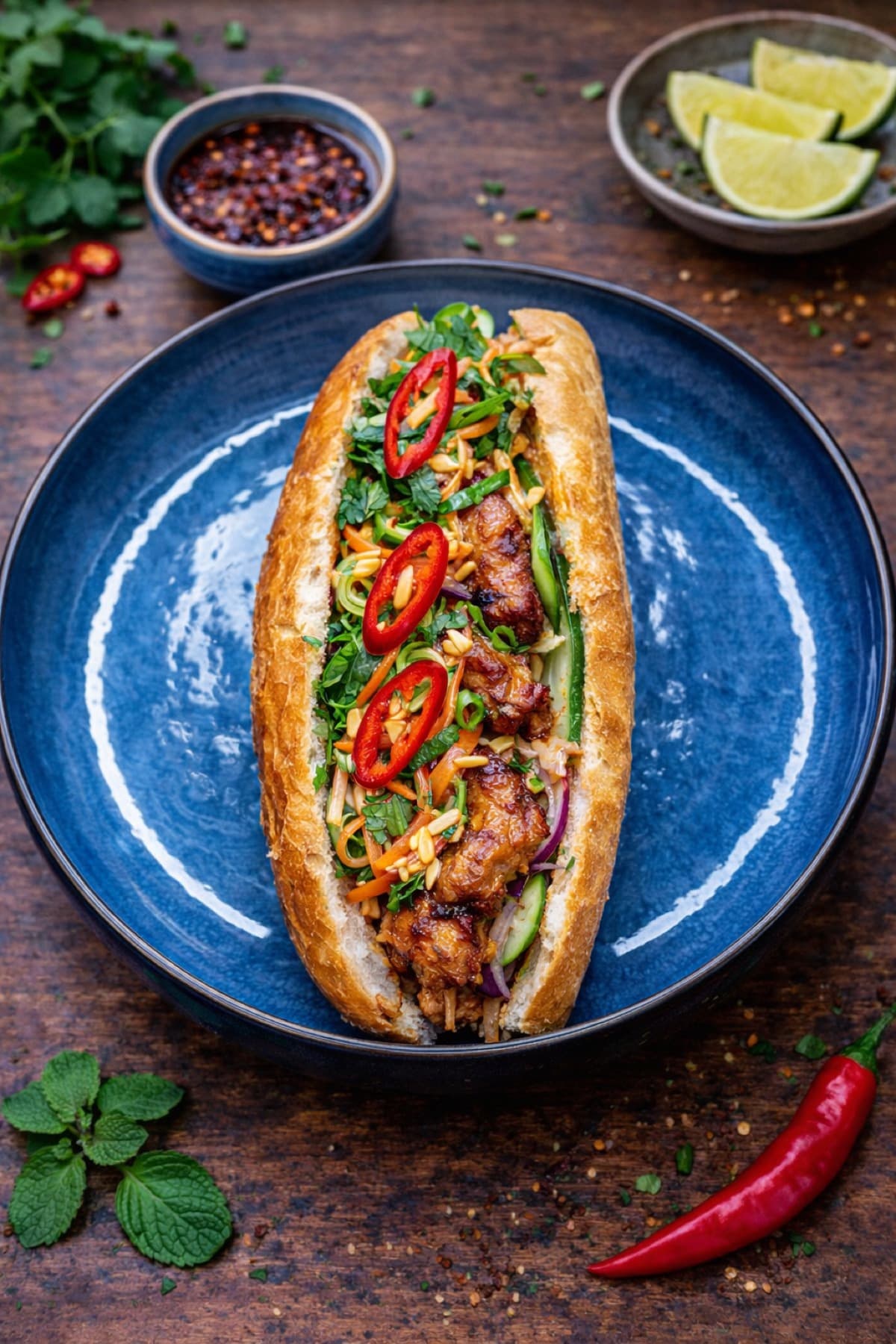 Bánh Mì Gà Xả
